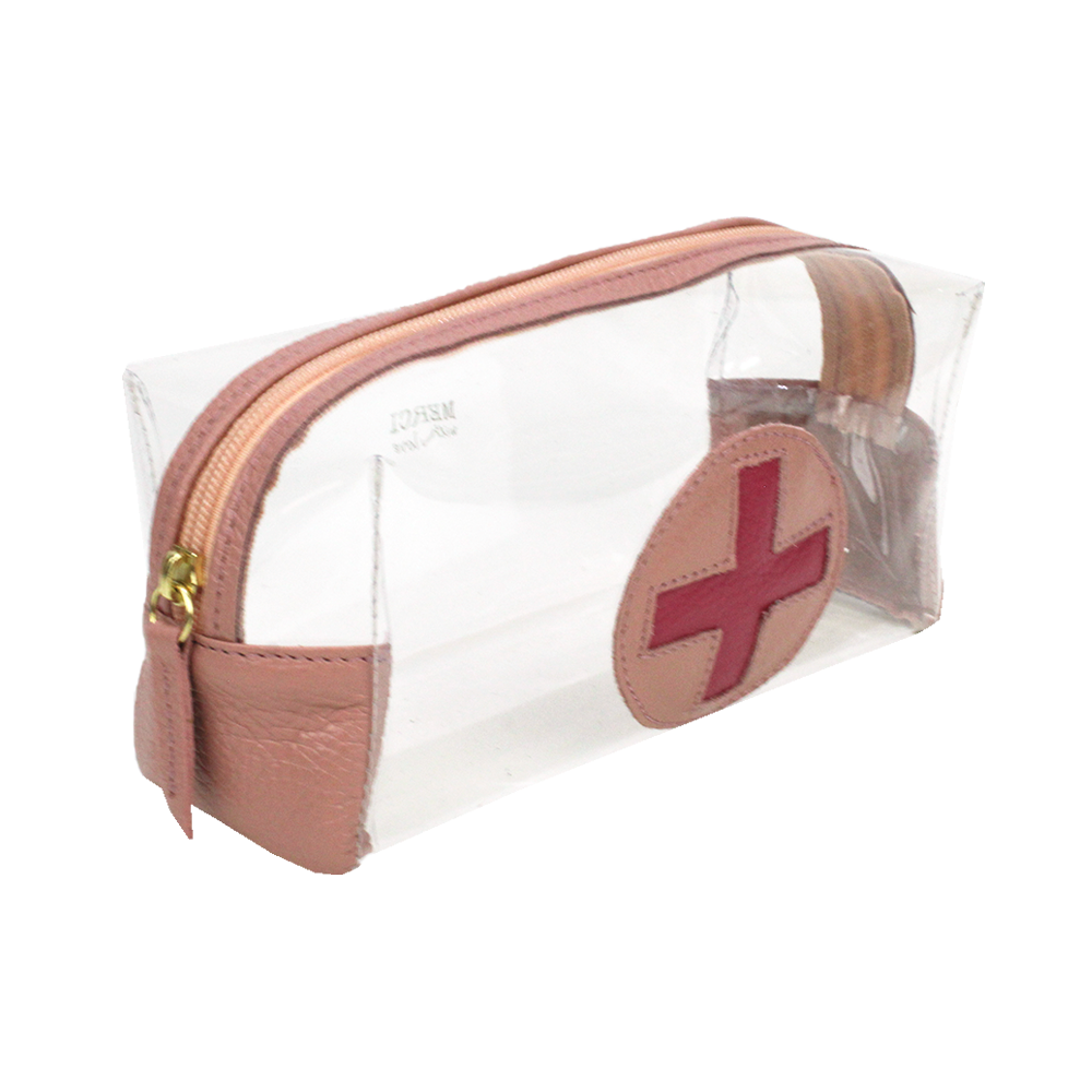 Necessaire Farmacinha P Algodão Doce Liso com Chiclete Pronta Entrega