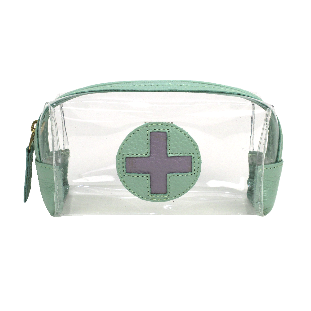 Necessaire Farmacinha P em Couro Personalizado