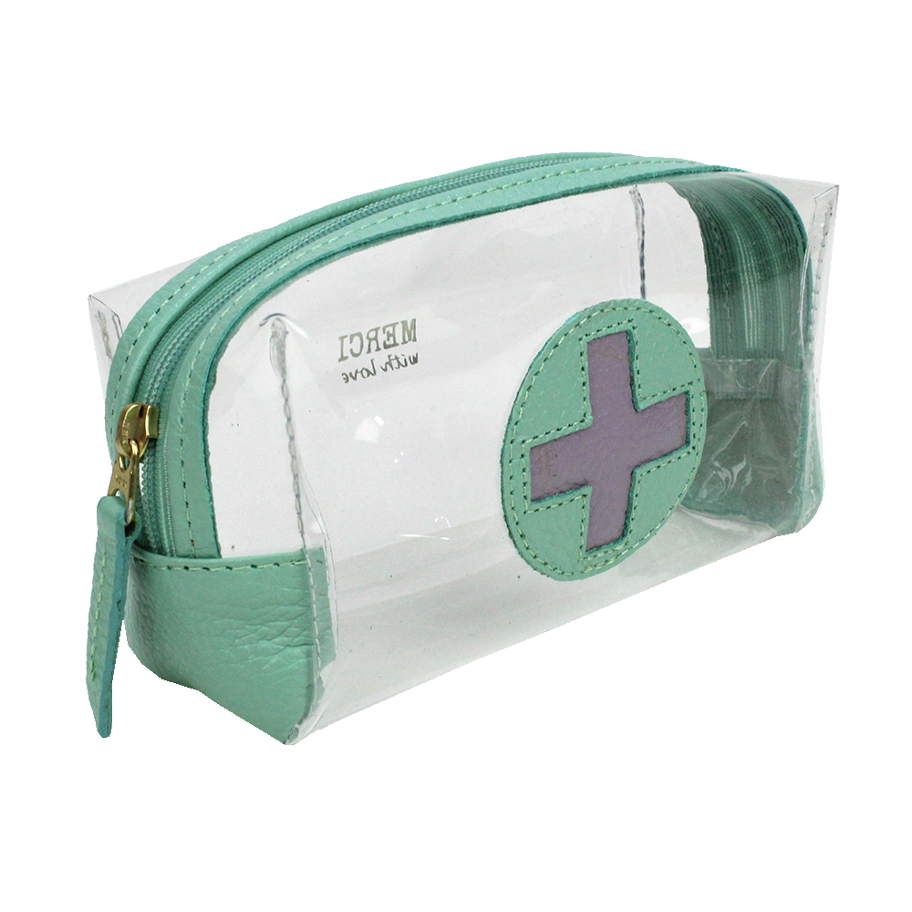 Necessaire Farmacinha P em Couro Personalizado