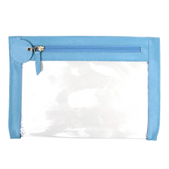 Necessaire Fly Aqua Liso Pronta Entrega