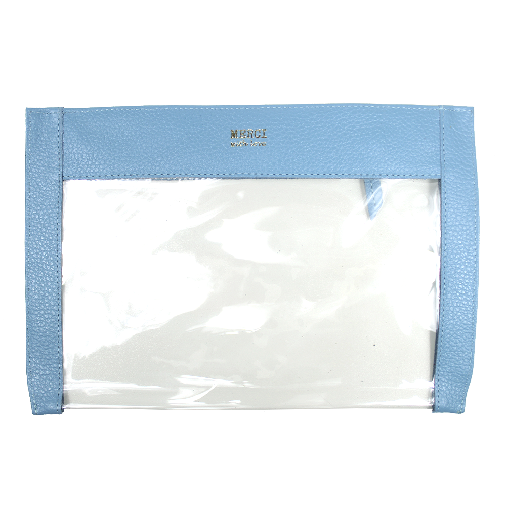 Necessaire Fly Aqua Liso Pronta Entrega