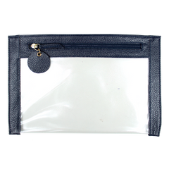 Necessaire Fly Marinho Liso Pronta Entrega