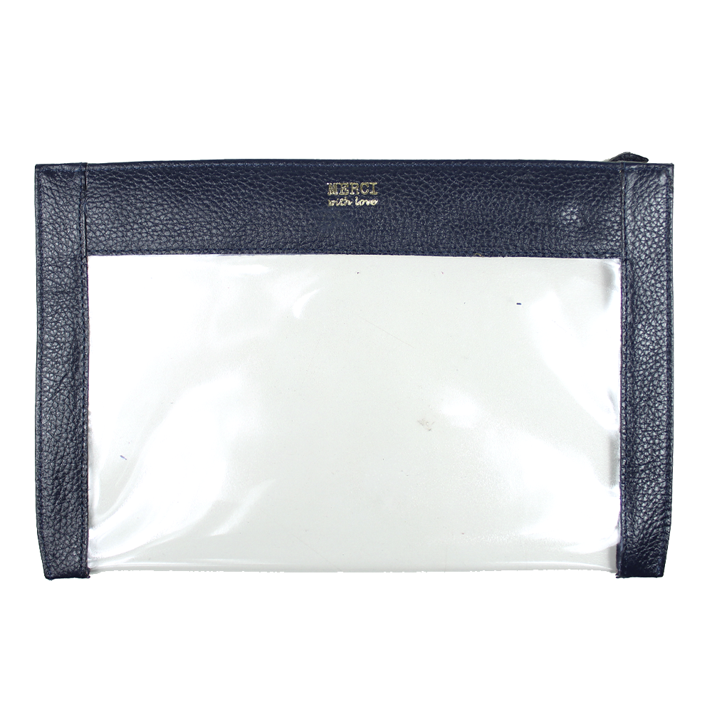Necessaire Fly Marinho Liso Pronta Entrega