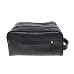Necessaire Masculina Hugo Preto Liso Pronta Entrega