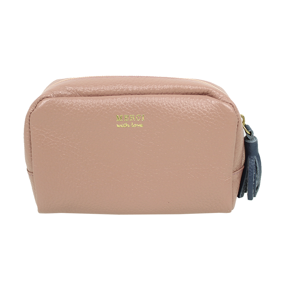 Necessaire Julie P em Couro Personalizada