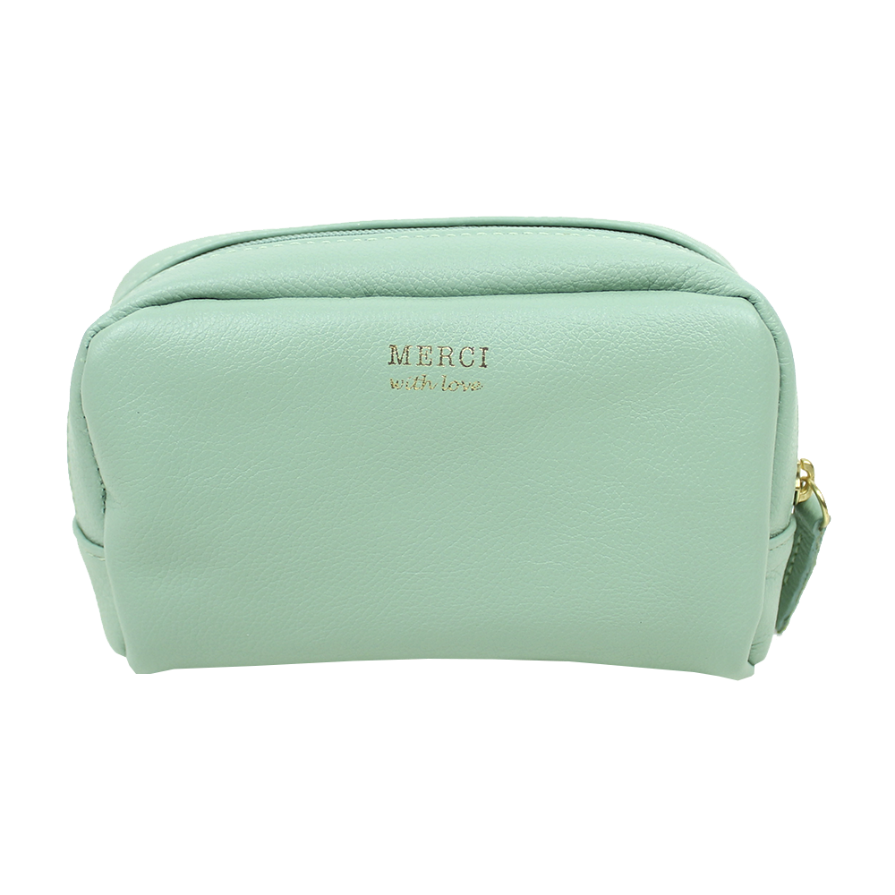Necessaire P Little Bear Menta Liso com Aqua Liso Pronta Entrega