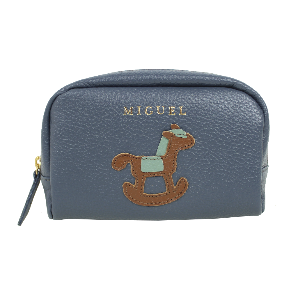 Necessaire Little Horse P em Couro Personalizado
