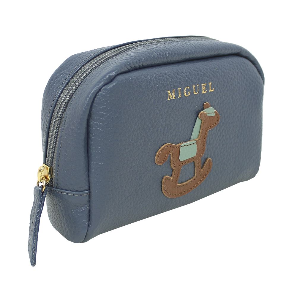 Necessaire Little Horse P em Couro Personalizado
