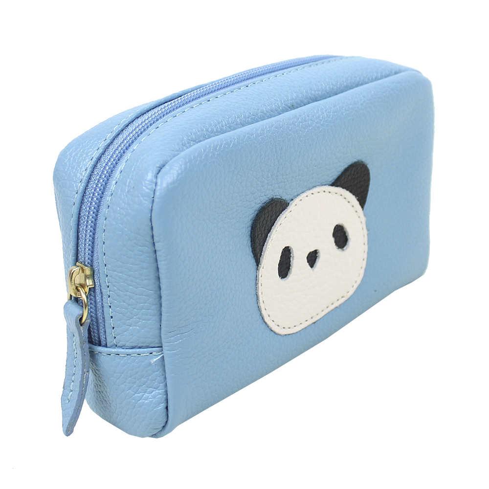 Necessaire Little Panda P em Couro Personalizado