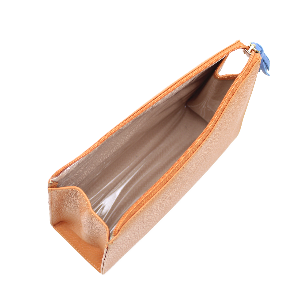 Necessaire Louise M Tangerina Liso com Beach Pronta Entrega