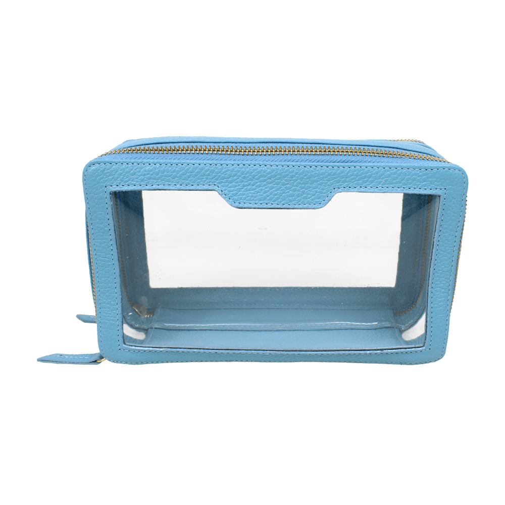 Necessaire Mini Crystal em Couro Personalizada