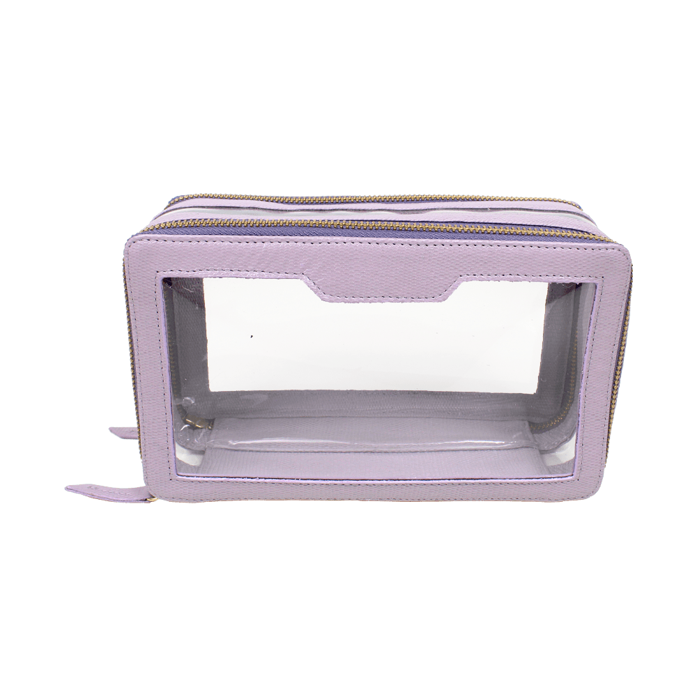 Necessaire Mini Crystal em Couro Personalizada
