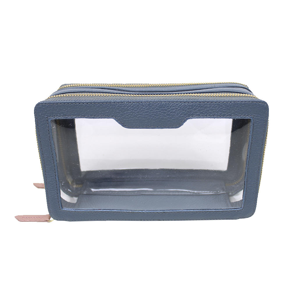 Necessaire Mini Crystal em Couro Personalizada