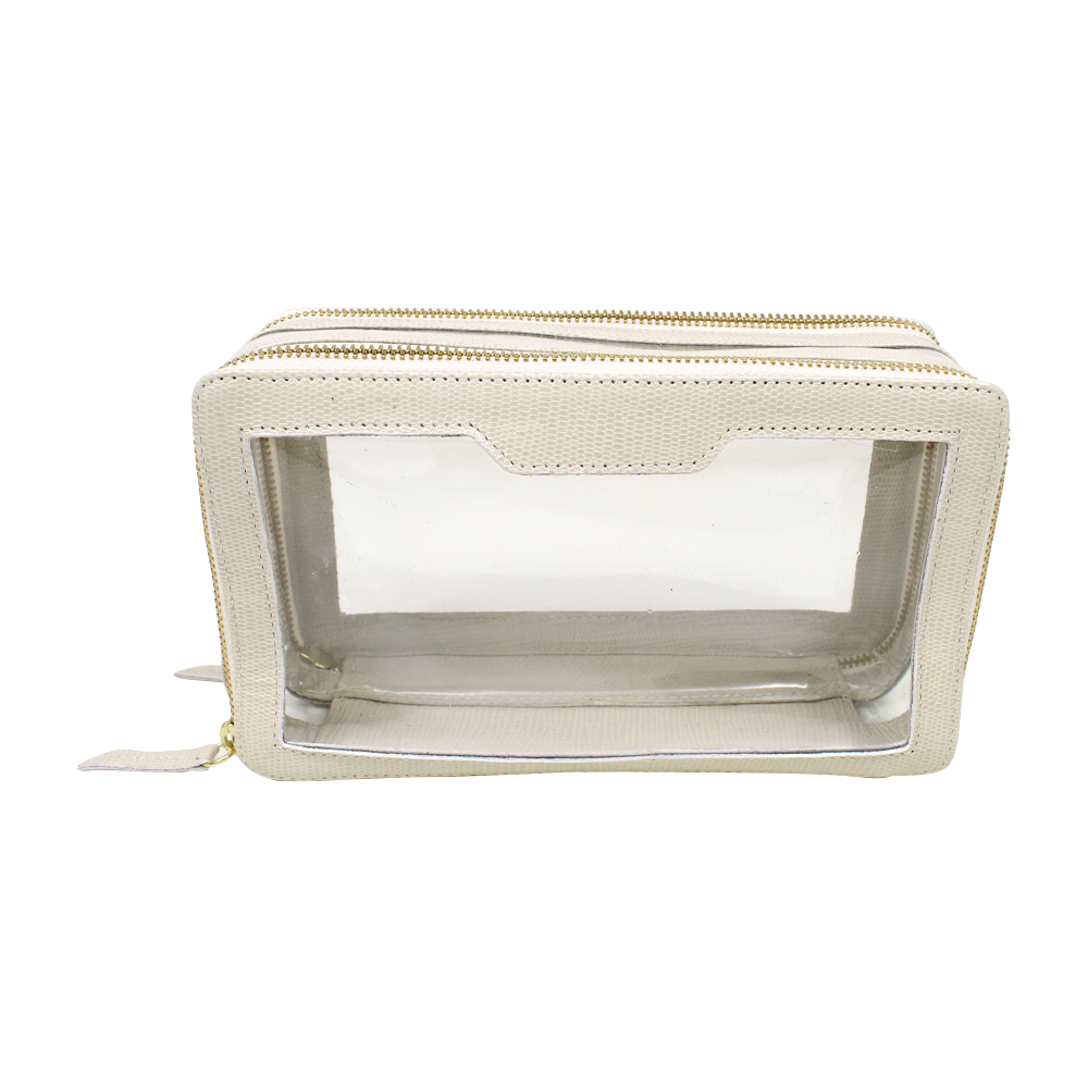 Necessaire Mini Crystal em Couro Personalizada