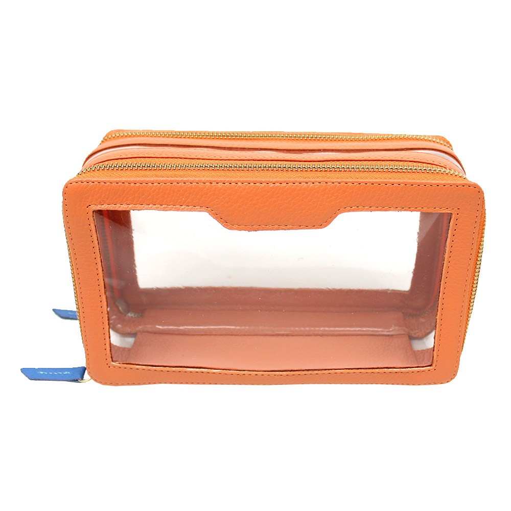 Necessaire Mini Crystal em Couro Personalizada