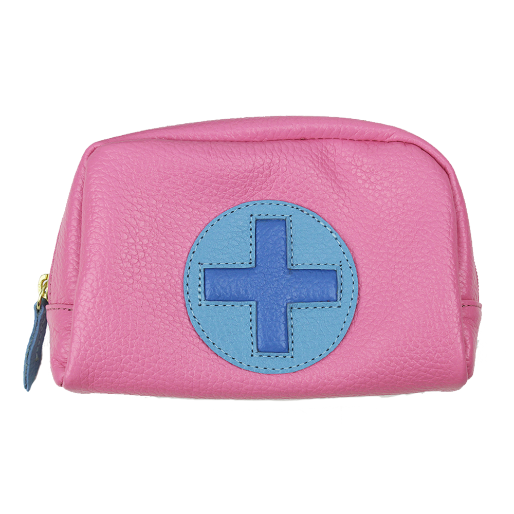 Necessaire Remédio P em Couro Personalizada