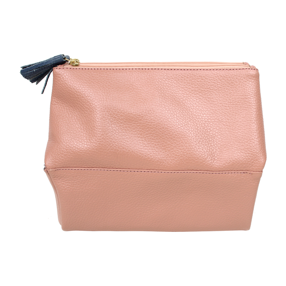 Necessaire Triple em Couro Personalizada