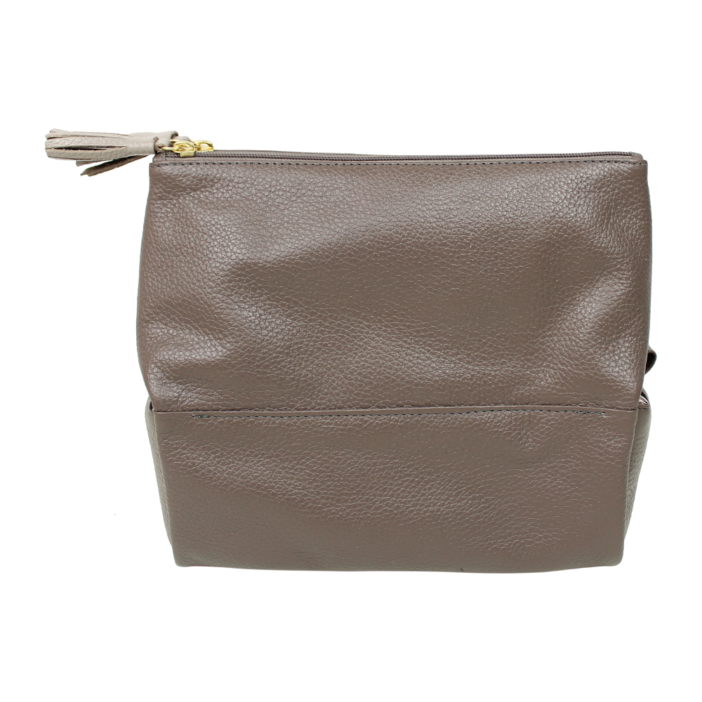 Necessaire Triple em Couro Personalizada