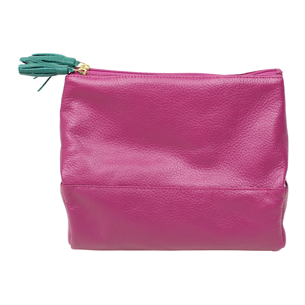 Necessaire Triple em Couro Personalizada
