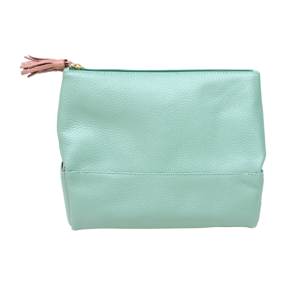Necessaire Triple em Couro Personalizada
