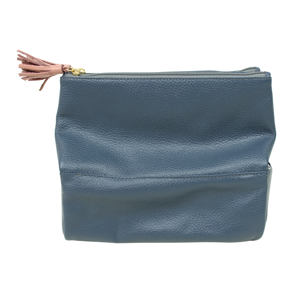 Necessaire Triple em Couro Personalizada