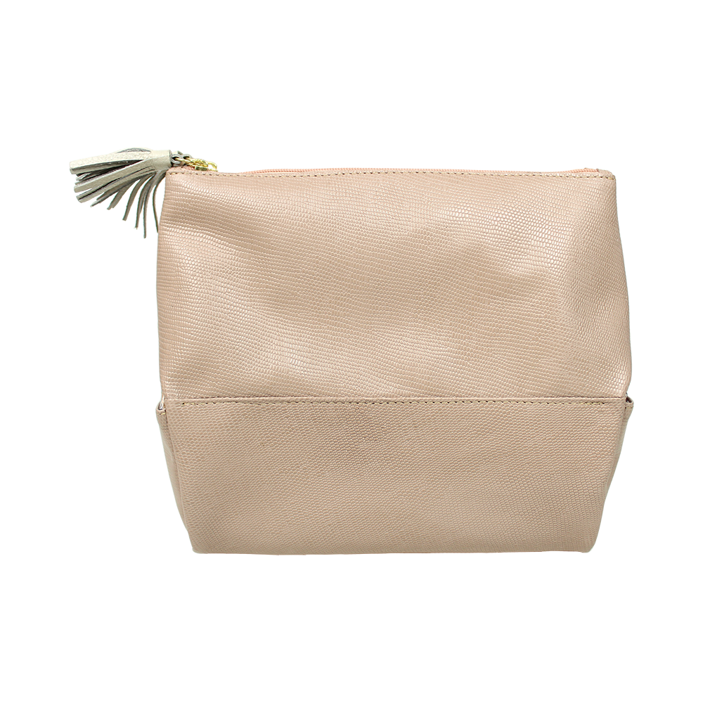 Necessaire Triple em Couro Personalizada