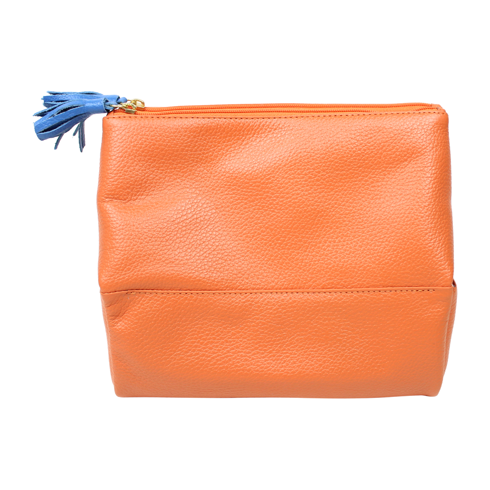 Necessaire Triple em Couro Personalizada