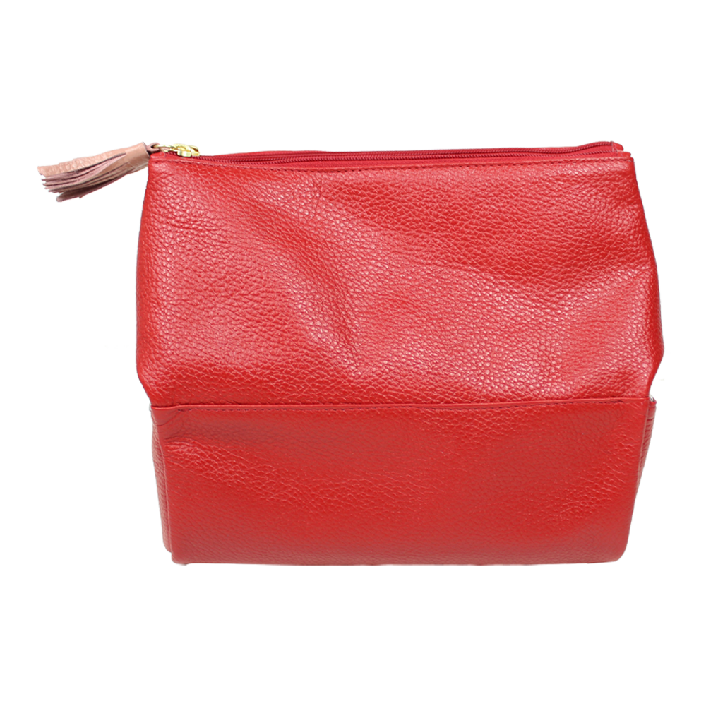 Necessaire Triple em Couro Personalizada
