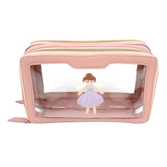 Necessaire Mini Crystal Fadinha em Couro Personalizada