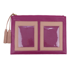Necessaire + Porta Passaporte 2 em Couro Personalizado