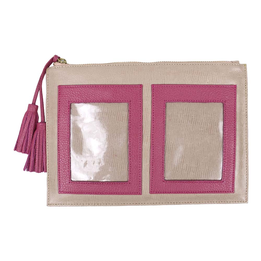Necessaire + Porta Passaporte 2 em Couro Personalizado