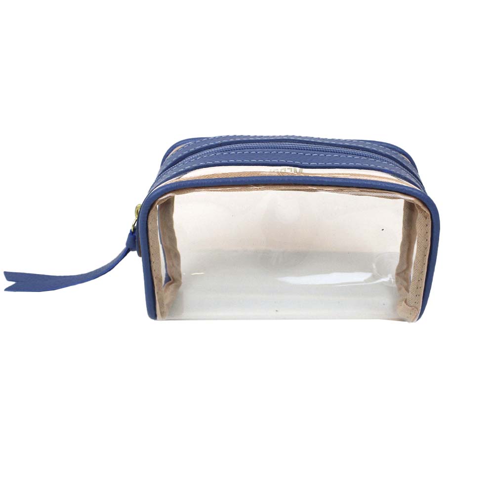 Necessaire Abel P em Vinil e Couro Personalizado