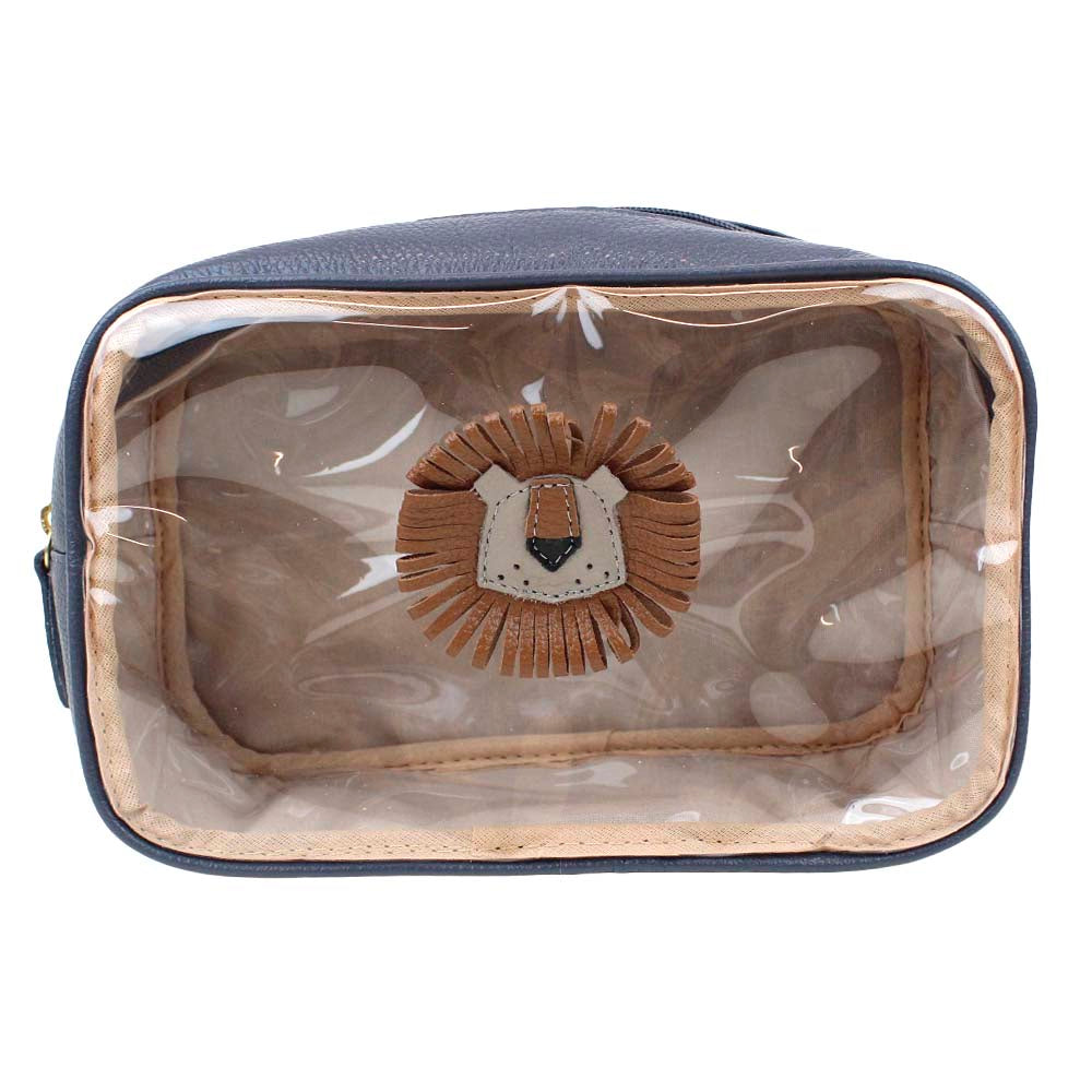Necessaire Anne Beach Leão Alceu Oceano Pronta Entrega