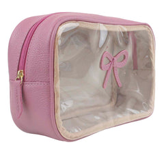 Necessaire Anne Laço Rococó Rosa Blush Pronta Entrega