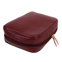 Necessaire Bela Burgundy Liso com Algodão Doce Liso Pronta Entrega