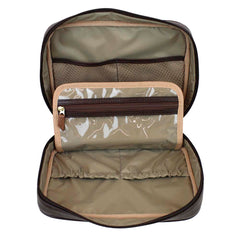 Necessaire Bela Café com Caramelo Liso Pronta Entrega