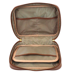 Necessaire Bela Laço Rococó em Couro Personalizada