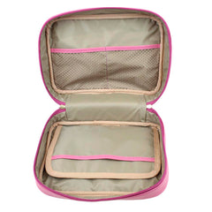 Necessaire Bela Laço Rococó Rosa Orqídea com Sky Pronta Entrega