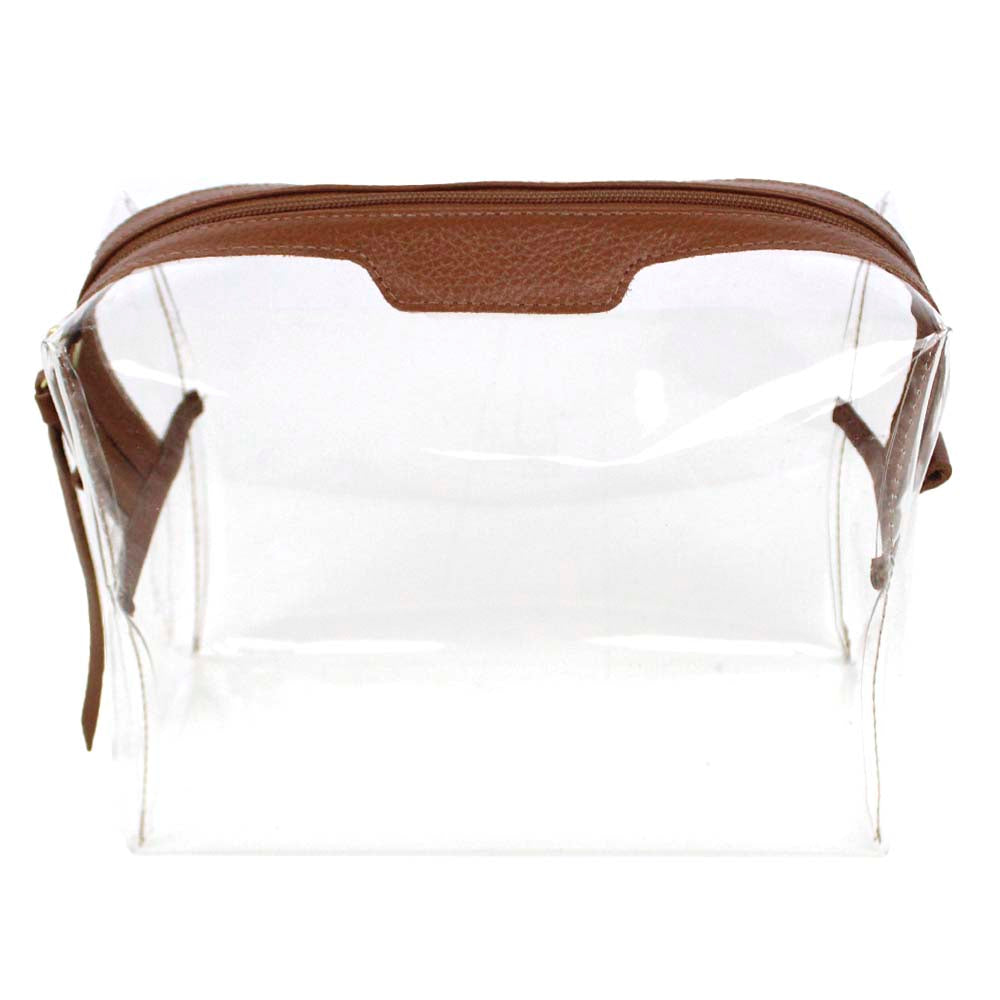 Necessaire Crystal Birthday M Caramelo Liso Pronta Entrega