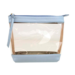 Necessaire Camila em Vinil e Couro