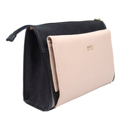 Necessaire Chloé Preto Liso com Rose Liso Pronta Entrega