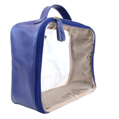Necessaire Crystal G índigo Pronta Entrega