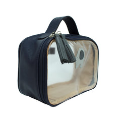 Necessaire Crystal P Little Elephant em Couro e Vinil Personalizado