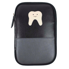 Necessaire Dental Masculina Preto Liso com Chumbo Pronta Entrega