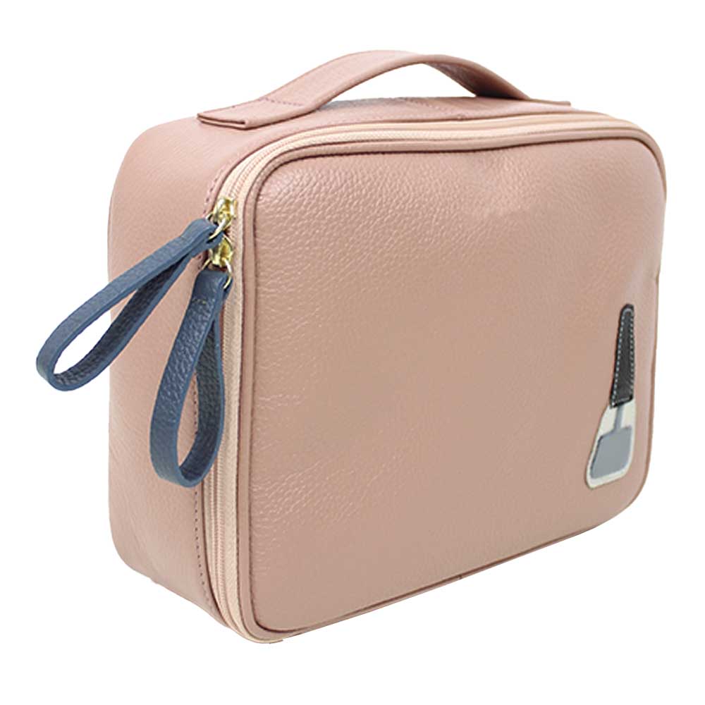 Necessaire Esmalte P em Couro Personalizada