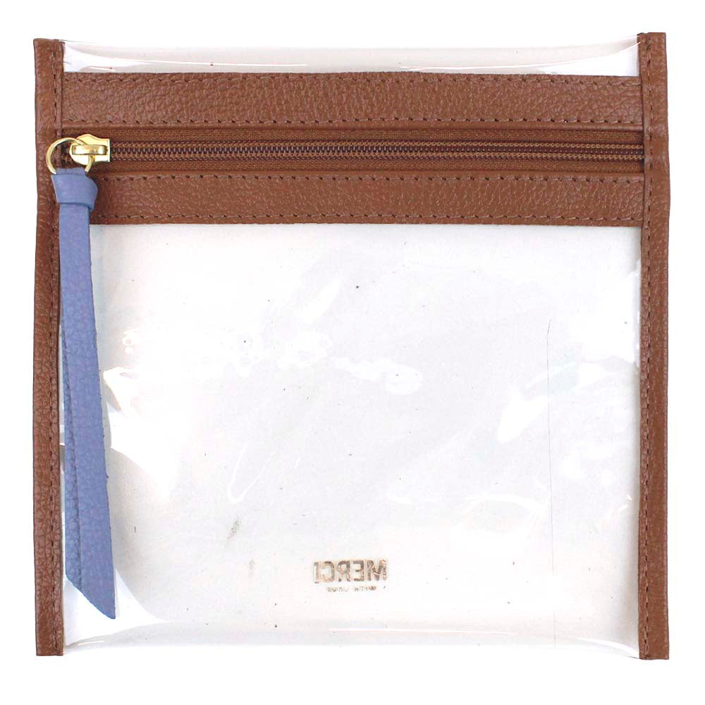 Necessaire Necessaire Fabi Caramelo Liso com Sky Pronta Entrega