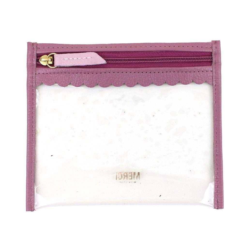 Necessaire Necessaire Fabi Mini Rosa Blush com Rosa Chá Pronta Entrega
