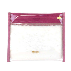 Necessaire Necessaire Fabi Mini Rosa Blush com Rosa Chá Pronta Entrega