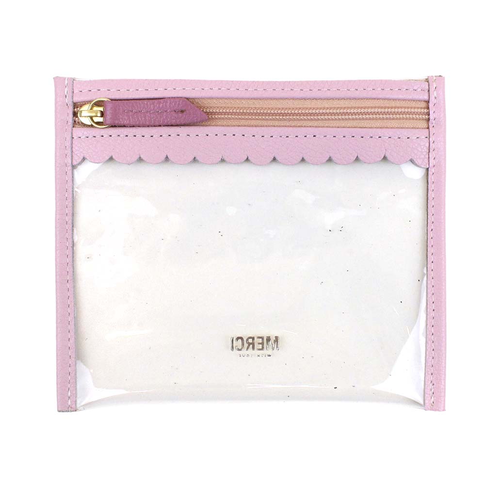 Necessaire Necessaire Fabi Mini Rosa Chá com Rosa Blush Pronta Entrega