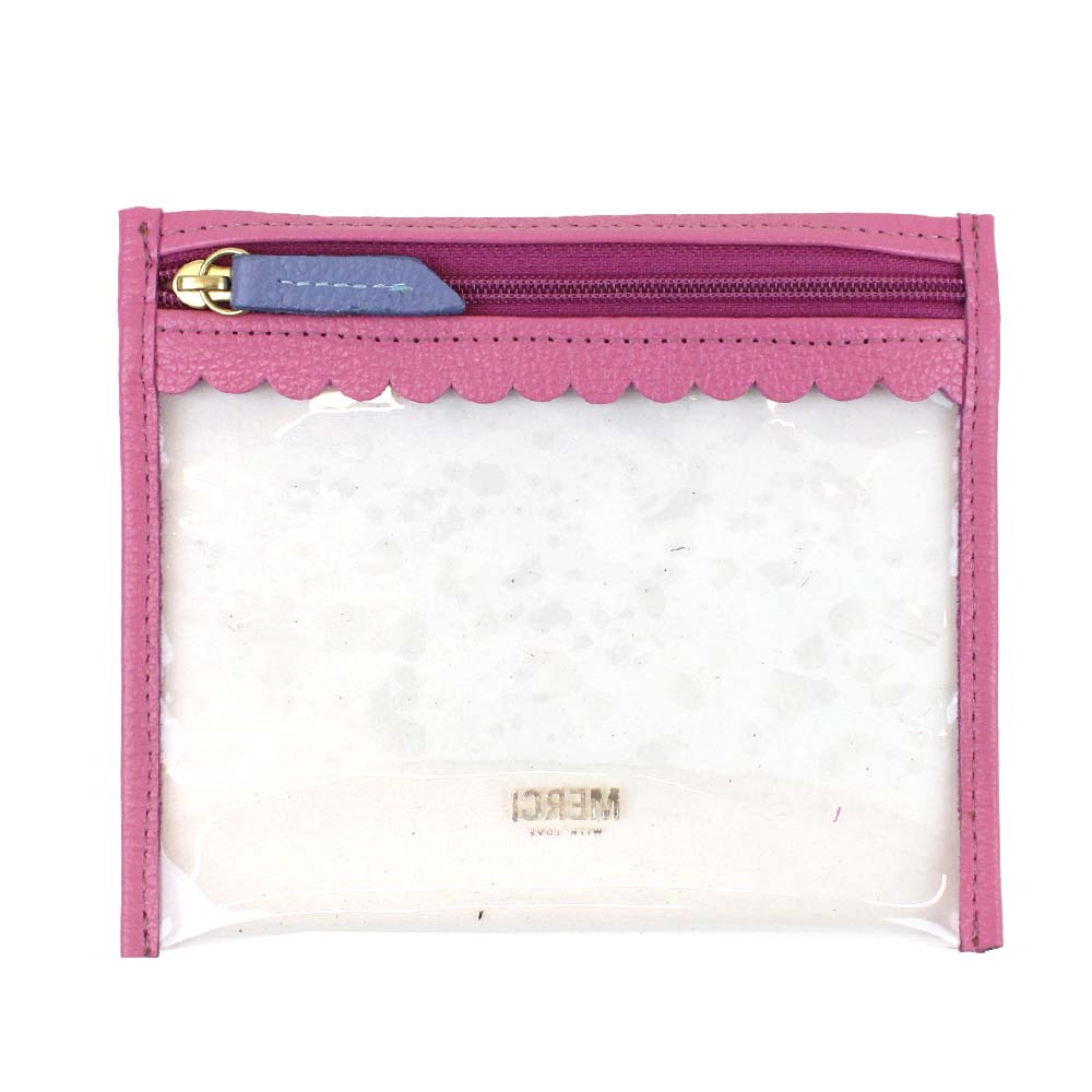 Necessaire Necessaire Fabi Mini Rosa Orquídea com Sky Pronta Entrega